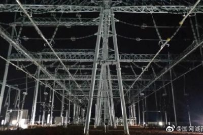 瀏陽500千伏變電站新建工程順利實現(xiàn)第一階段送電目標