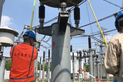 江蘇檢修公司完成500千伏車(chē)坊變兩組電容器組