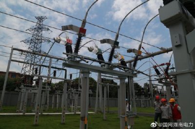 110千伏方家?guī)X變電站新投運(yùn)的1號主變成功受電