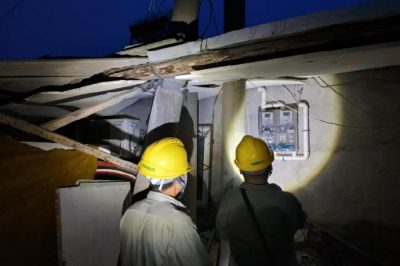 燕嶺供電所對疑似竊電用戶突擊檢查，共查獲竊電3處