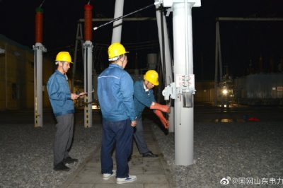 110千伏仲宮變電站強化設(shè)備的夜巡、特巡、節(jié)點測溫和隱患排查