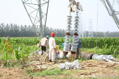 500千伏輸變電工程線路放線工作順利完成