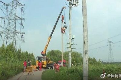 首條連接浙滬10千伏輸電線路開工