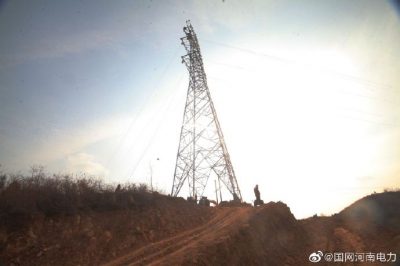 太行新能大裕朝村24兆瓦分散式電場(chǎng)送出工程現(xiàn)場(chǎng)