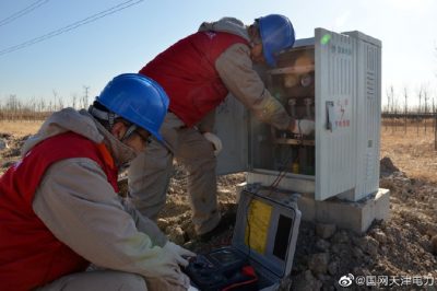 寧河220kV科技城變電站電纜驗收工作