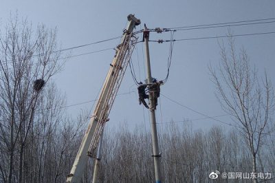 陽春三月檢修忙 拆舊換新強(qiáng)電網(wǎng)