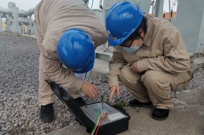 110千伏變電站開展避雷器帶電測試