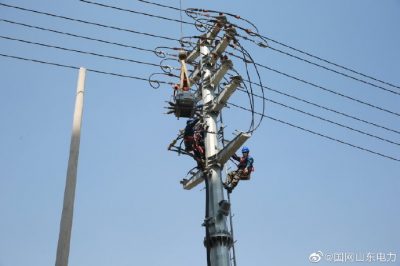 沂南縣供電公司市政團山路與玉泉路道路工程