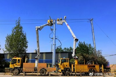 完成跨高鐵架空線路改電纜入地工作