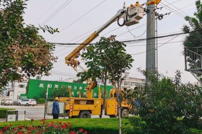 對10千伏樂園線進(jìn)行帶電消缺