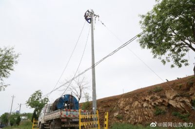 在10千伏臥龍線進(jìn)行升級改造