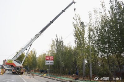 對10千伏南王線架空線路進行電纜入地改造