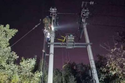 連夜搶修保供暖，心系百姓早供電