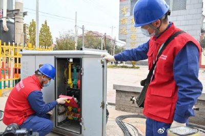 為電商客戶(hù)安裝“”備自投”設(shè)備