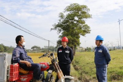 開(kāi)展安全用電檢查及用電宣傳