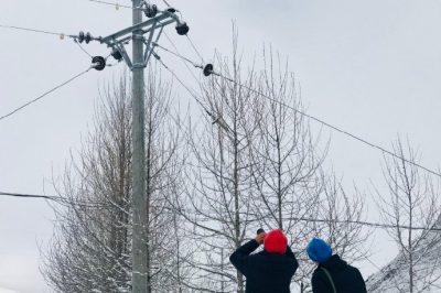 重點(diǎn)巡視桿塔、線路設(shè)備覆雪等情況